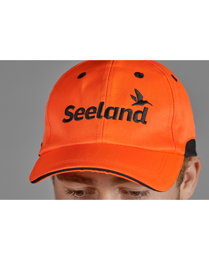 CZAPKA SEELAND Hi-Vis cap orange, One size