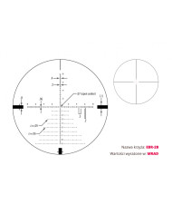 Luneta celownicza Vortex Diamondback Tactical 6-24x50 FFP 30 mm AO EBR-2C