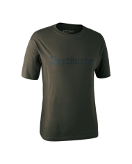 KOSZULKA DEERHUNTER LOGO T-SHIRT S/S BARK GREEN - 2XL