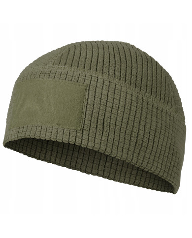 CZAPKA HELIKON RANGE BEANIE CAP GRID FLEECE OLIVE GREEN L/XL CZ-RBN-FG-02-B05