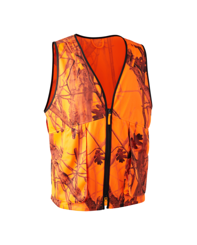 KAMIZELKA DEERHUNTER Protector Waistcoat 78 Orange GH Camo - S/M