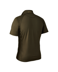 BLUZA DEERHUNTER EXCAPE INSULATED T-SHIRT WITH ZIP-NECK ART GREEN - 3XL