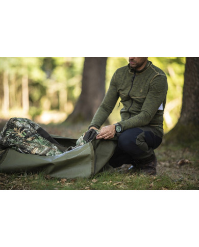 BLUZA DEERHUNTER NORDEN INSULATED FLEECE GREEN MELANGE - XL