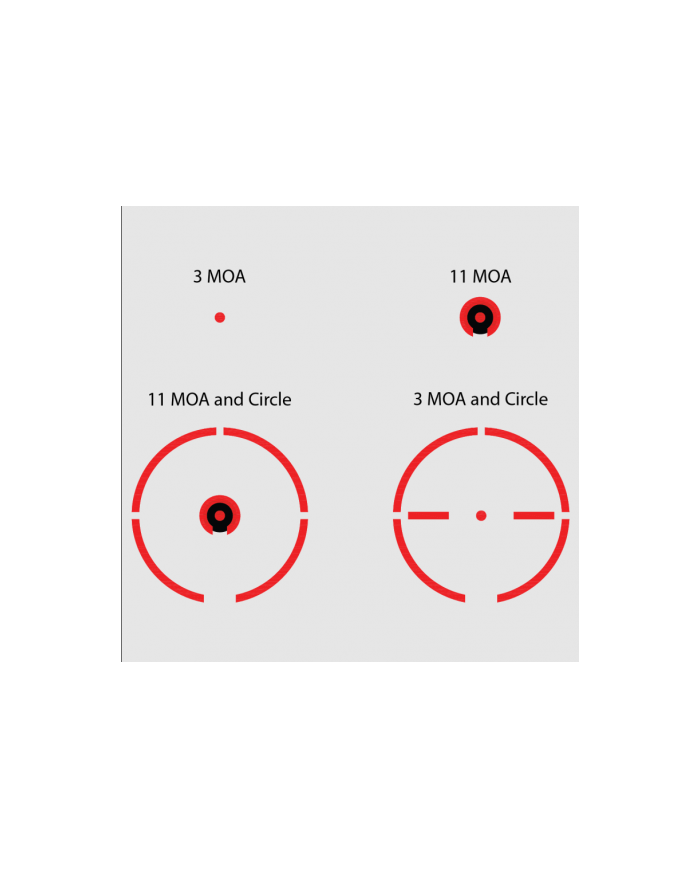 Kolimator BURRIS FASTFIRE IV (300259) MULTI-RETICLE + MONT PICATINNY 3/11 MOA