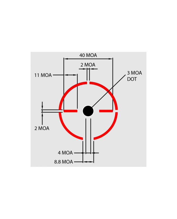 Kolimator BURRIS FASTFIRE IV (300259) MULTI-RETICLE + MONT PICATINNY 3/11 MOA