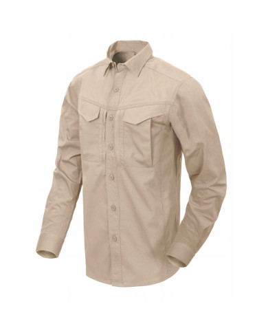 KOSZULA HELIKON DEFENDER MK2 LONG SLEEVE POLYCOTTON RIPSTOP BEŻ L/REGULAR KO-DF2-PR-13-B05
