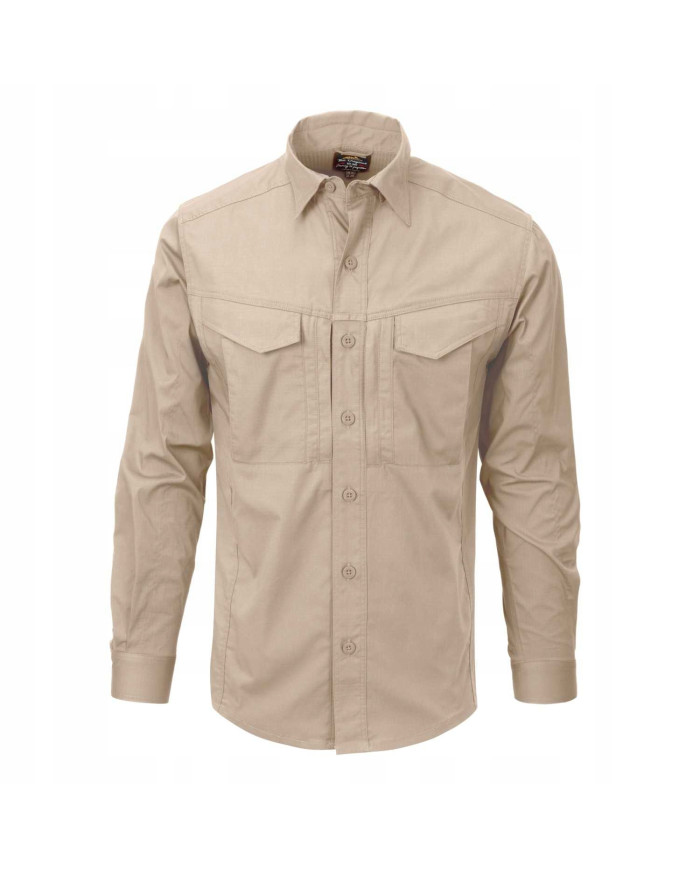 KOSZULA HELIKON DEFENDER MK2 LONG SLEEVE POLYCOTTON RIPSTOP BEŻ L/REGULAR KO-DF2-PR-13-B05
