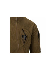 BLUZA HELIKON ALPHA TACTICAL GRID FLEECE CZARNA L/REGULAR BL-ALT-FG-01-B05