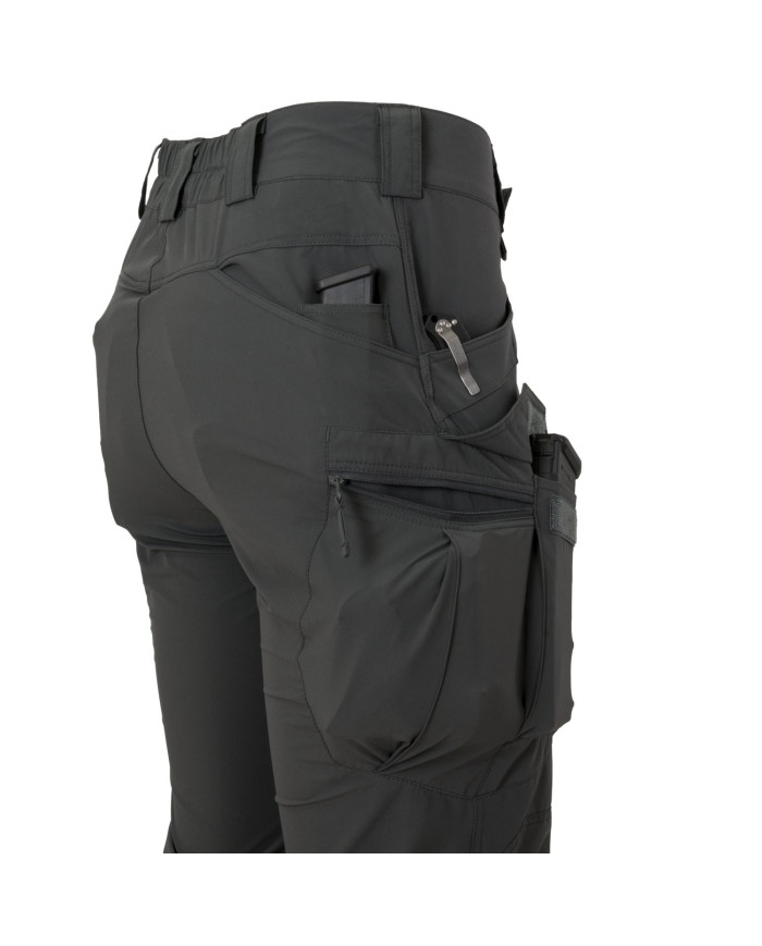 SPODNIE HELIKON OTP ( OUTDOOR TACTICAL PANTS ) VERSA STRECH ASH GREY/ CZARNY L/REGULAR SP-OTP-NL-8501A-B05