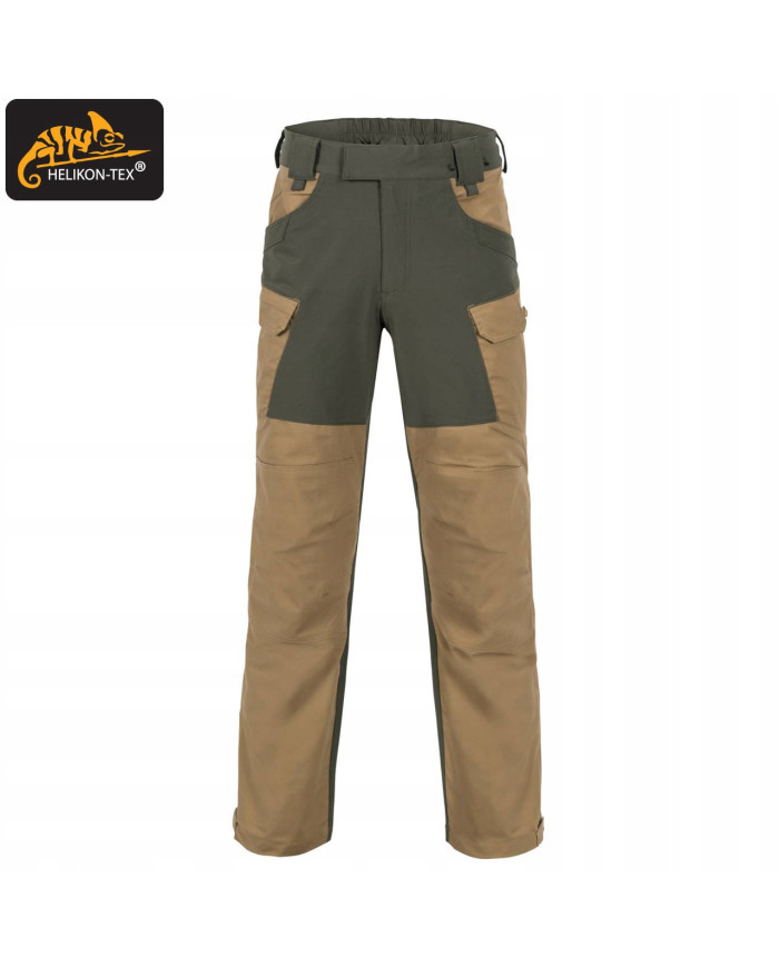 SPODNIE HELIKON HYBRID OUTBACK PANTS DURA CANVAS CLOUD GREY/CZARNE A L/REGULAR SP-HOP-DC-8401A-B05