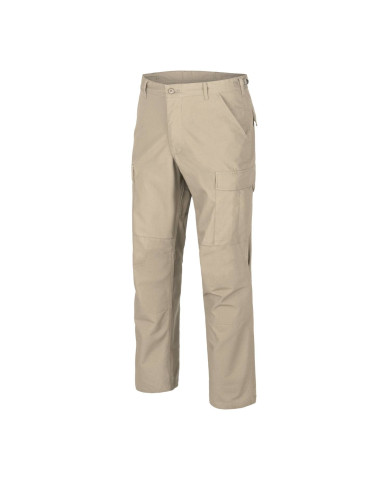 SPODNIE HELIKON BDU COTTON RIPSTOP BEŻOWE M/REGULAR SP-BUD-CR-13-B04