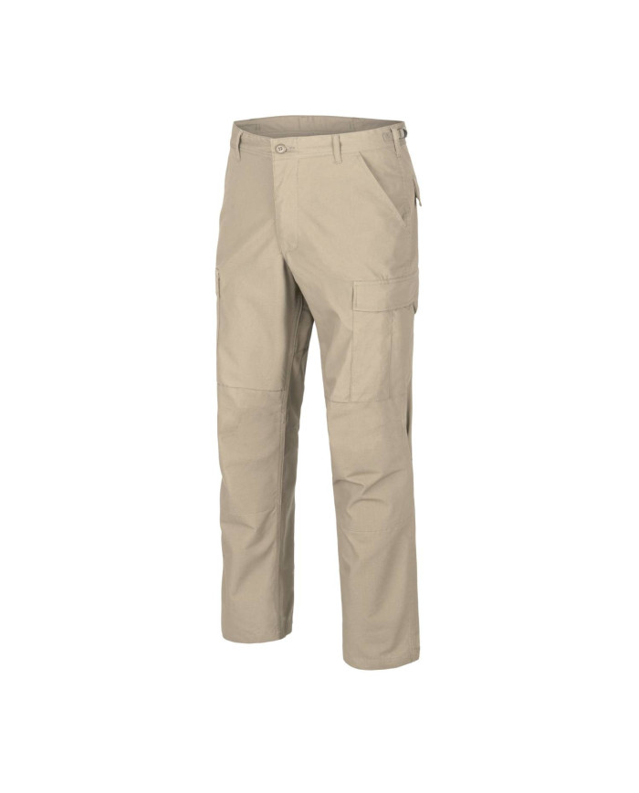 SPODNIE HELIKON BDU COTTON RIPSTOP BEŻOWE M/REGULAR SP-BUD-CR-13-B04