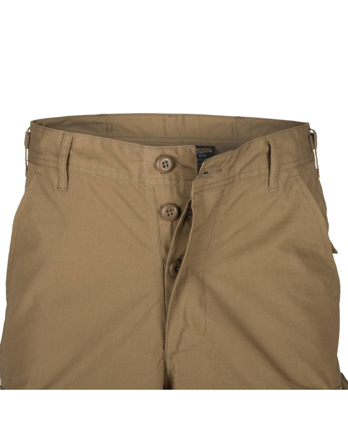 SPODNIE HELIKON BDU COTTON RIPSTOP BEŻOWE L/REGULAR SP-BUD-CR-13-B05