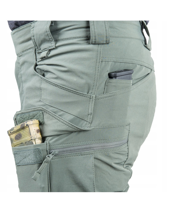 SPODNIE HELIKON OTP ( OUTDOOR TACTICAL PANTS ) VERSA STRECH ASH GREY/ CZARNY M/REGULAR SP-OTP-NL-8501A-B04