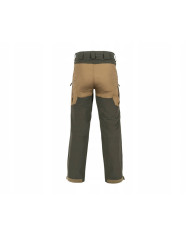 SPODNIE HELIKON HYBRID OUTBACK PANTS DURA CANVAS COYOTE/CZARNY XL/REGULAR A SP-HOP-DC-1101A-B06