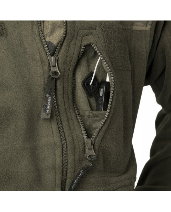 BLUZA HELIKON INFANTRY FLEECE CZARNA M/REGULAR BL-INF-HF-01-B04