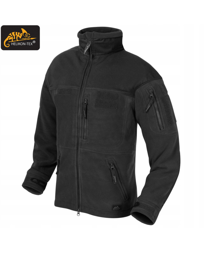 BLUZA HELIKON INFANTRY FLEECE CZARNA L/REGULAR BL-INF-HF-01-B05