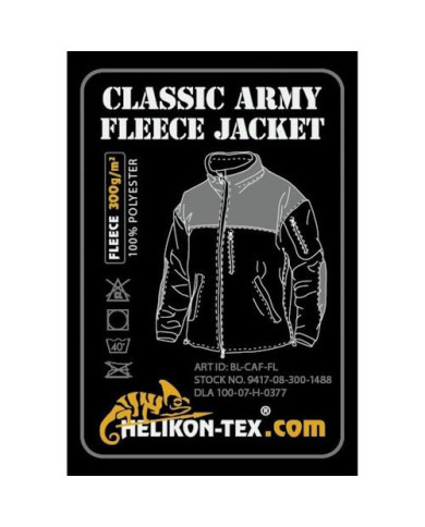 BLUZA HELIKON CLASSIC ARMY FLEECE OLIVE GREEN XL/REGULAR BL-CAF-FL-02-B06