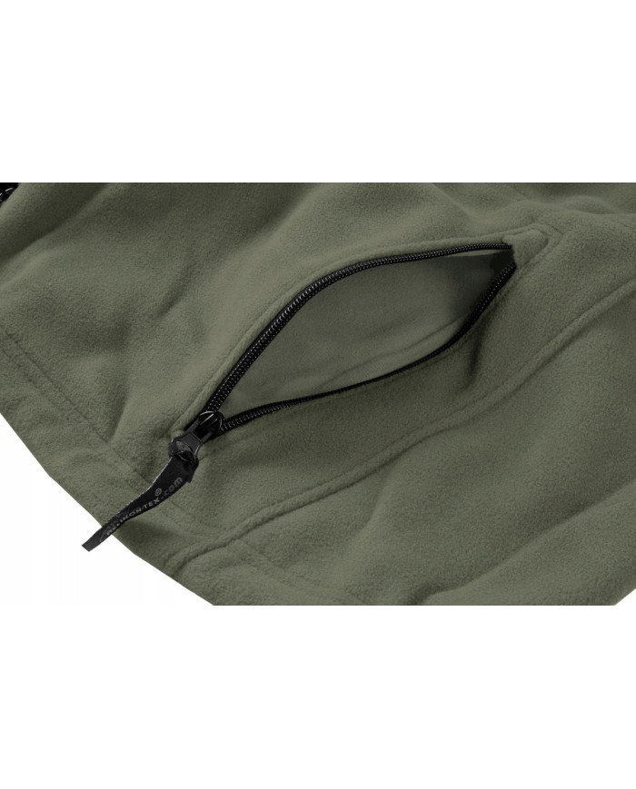BLUZA HELIKON LIBERTY DOUBLE FLEECE OLIVE GREEN/CZARNA M/REGULAR BL-LIB-HF-16-B04