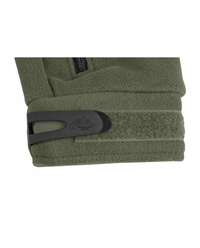 BLUZA HELIKON LIBERTY DOUBLE FLEECE OLIVE GREEN/CZARNA M/REGULAR BL-LIB-HF-16-B04