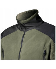 BLUZA HELIKON LIBERTY DOUBLE FLEECE OLIVE GREEN/CZARNA XL/REGULAR BL-LIB-HF-16-B06