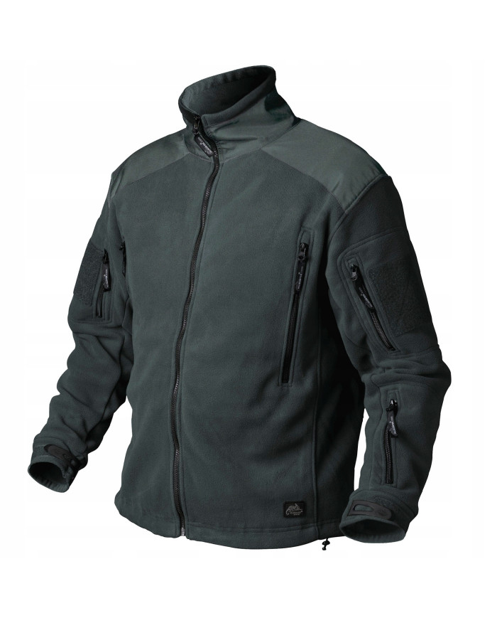 BLUZA HELIKON LIBERTY DOUBLE FLEECE JUNGLE GREEN S/REGULAR BL-LIB-HF-27-B03