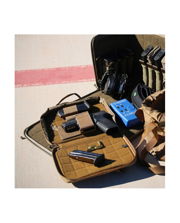 POKROWIEC HELIKON SINGLE PISTOL WALLET CORDURA OLIVE GREEN MO-SPW-CD-02