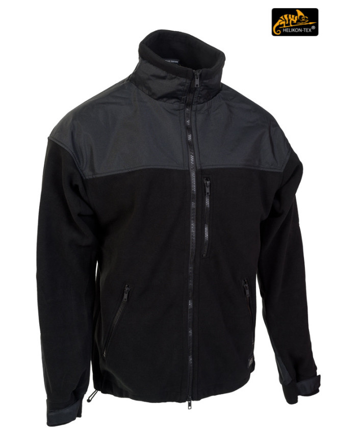 BLUZA HELIKON CLASSIC ARMY FLEECE CZARNY L/REGULAR BL-CAF-FL-01-B05