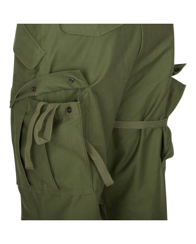 SPODNIE HELIKON M65 MYCO SATEEN US WOODLAND L/REGULAR  SP-M65-NY-03-B05