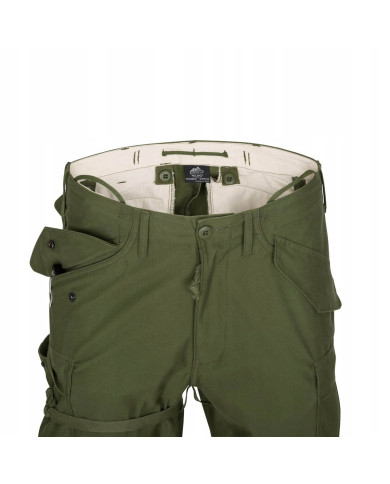 SPODNIE HELIKON M65 MYCO SATEEN US WOODLAND L/REGULAR  SP-M65-NY-03-B05