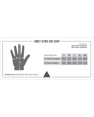 RĘKAWICZKI HELIKON DIRECT ACTION LIGHT GLOVES POLYESTER BLEND BLACK L  GL-LGHT-PES-BLK-B05