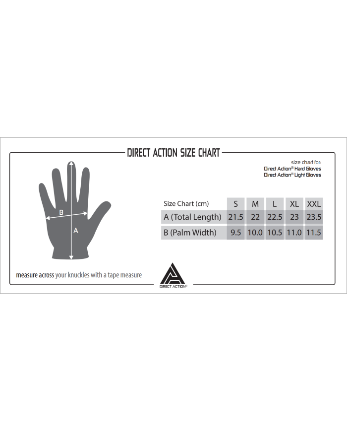 RĘKAWICZKI HELIKON DIRECT ACTION LIGHT GLOVES POLYESTER BLEND BLACK L  GL-LGHT-PES-BLK-B05
