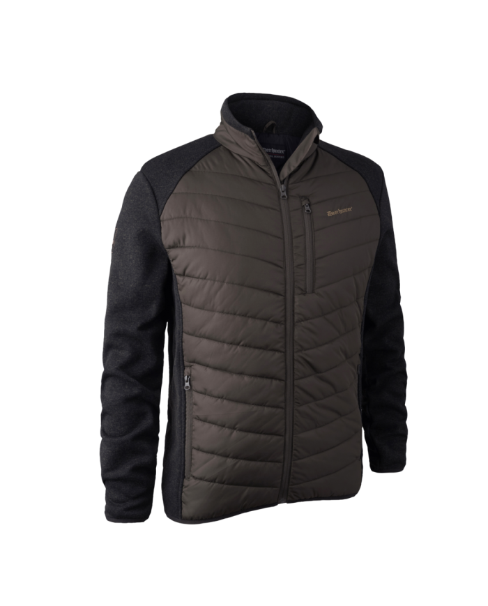 BLUZA POLAROWA DEERHUNTER MOOR PADDED JACKET 571 BROWN LEAF - XL