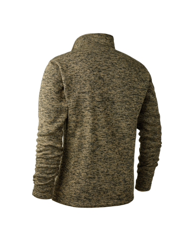BLUZA POLAROWA DEERHUNTER SAREK KNITTED JACKET BUTTERNUTMELANGE - 2XL