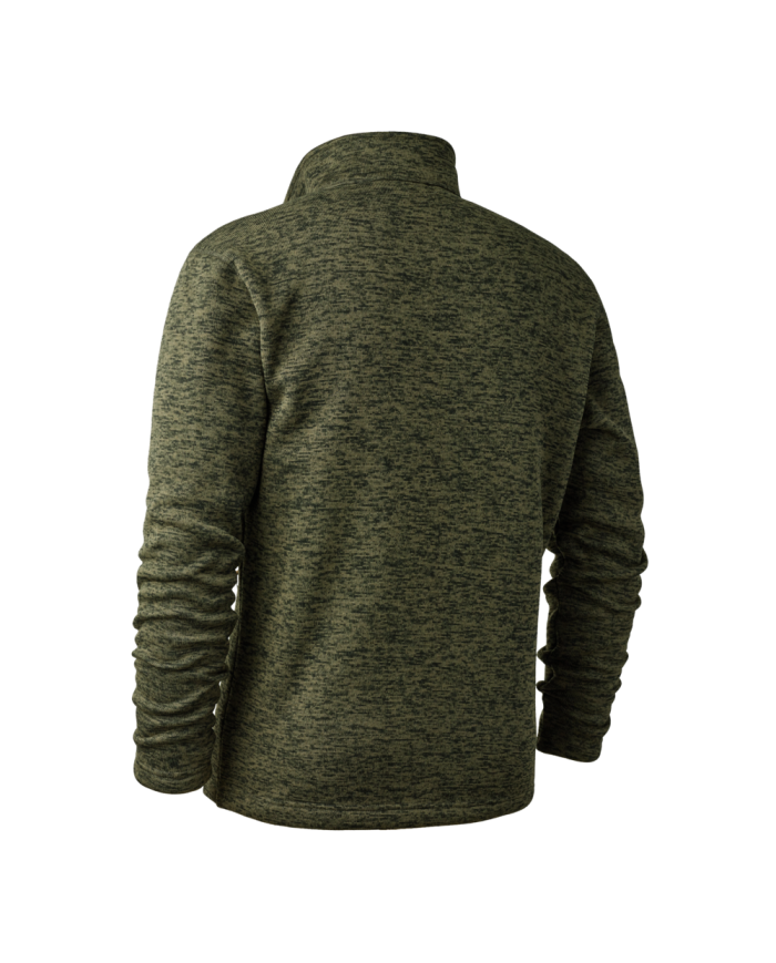 BLUZA POLAROWA DEERHUNTER SAREK KNITTED JACKET OLIVE NIGHT MELANGE - 4XL