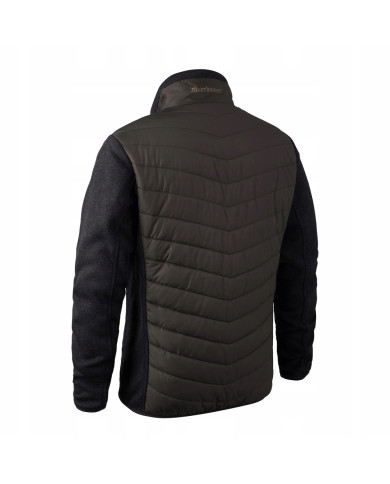 BLUZA POLAROWA DEERHUNTER 5572 MOOR PADDED JACKET 571 BROWN LEAF - 2XL