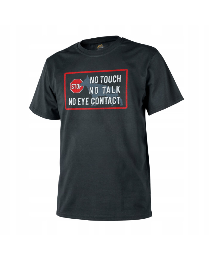 KOSZULKA HELIKON K9 - NO TOUCH COTTON  CZARNY L/REGULAR 
