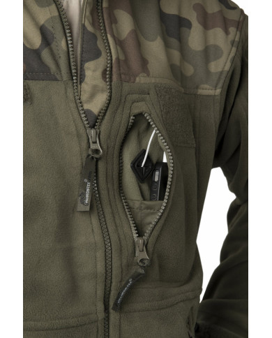 BLUZA HELIKON INFANTRY FLEECE CZARNA L/REGULAR BL-INF-HF-01-B05