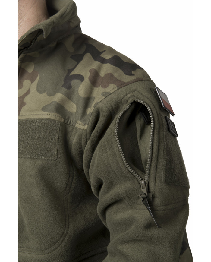BLUZA HELIKON INFANTRY FLEECE CZARNA L/REGULAR BL-INF-HF-01-B05
