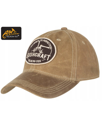 CZAPKA HELIKON BASEBALL BUSHCRAFT - WAXED COTTON - KHAKI ONE SIZE CZ-BCW-WC-13