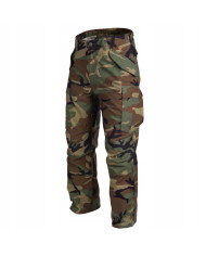 SPODNIE HELIKON M65 MYCO SATEEN US WOODLAND L/REGULAR  SP-M65-NY-03-B05