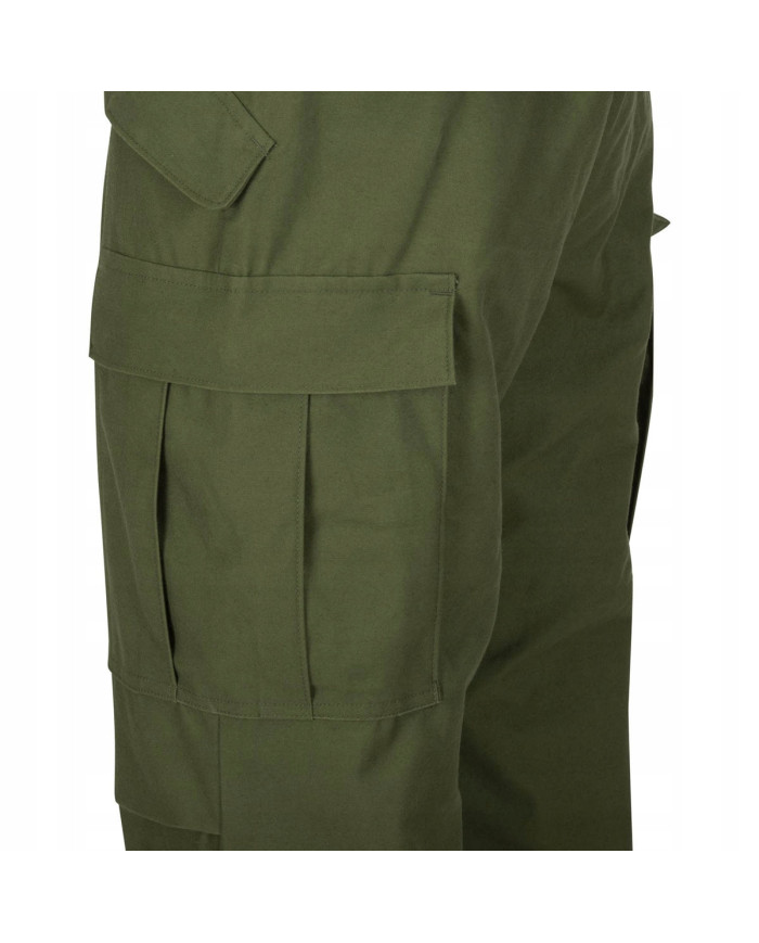 SPODNIE HELIKON M65 MYCO SATEEN US WOODLAND L/REGULAR  SP-M65-NY-03-B05