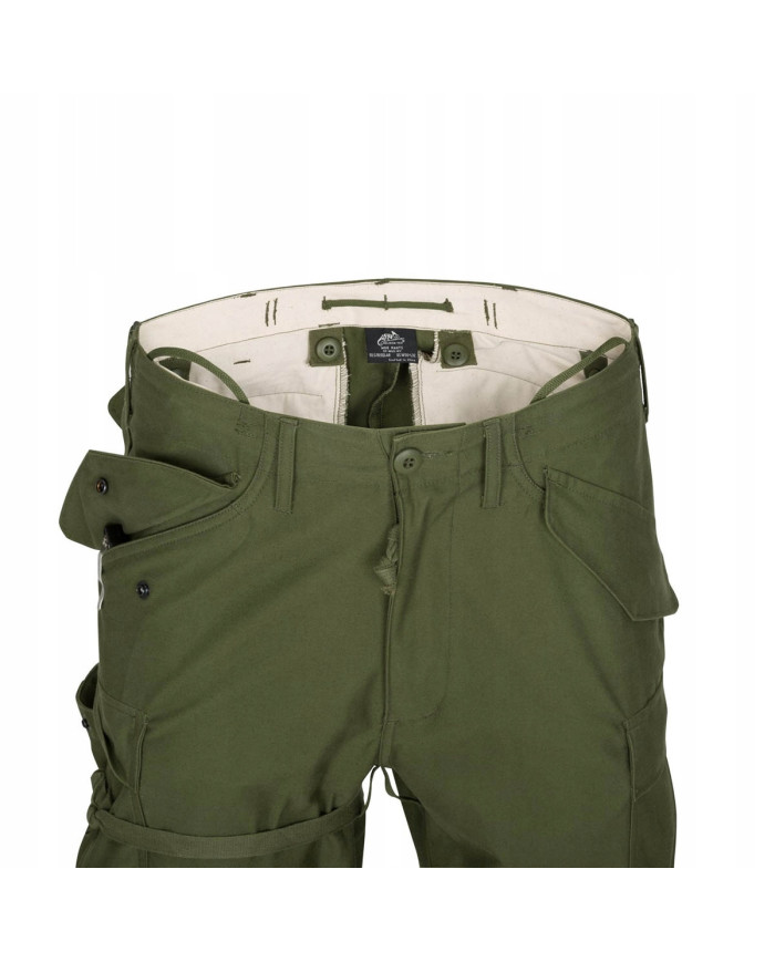 SPODNIE HELIKON M65 MYCO SATEEN US WOODLAND L/REGULAR  SP-M65-NY-03-B05