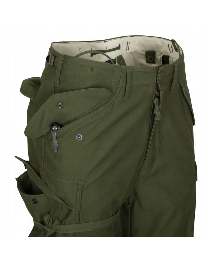 SPODNIE HELIKON M65 MYCO SATEEN US WOODLAND L/REGULAR  SP-M65-NY-03-B05