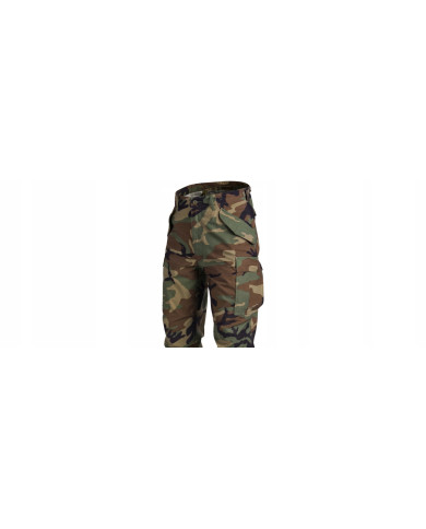 SPODNIE HELIKON M65 MYCO SATEEN US WOODLAND M/REGULAR  SP-M65-NY-03-B04