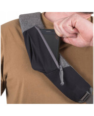 PLECAK HELIKON EDC SLING BACKPACK - NYLON POLYESTER BLEND MELANGE GREEN ON SIZE PL-ESB-NP-M3
