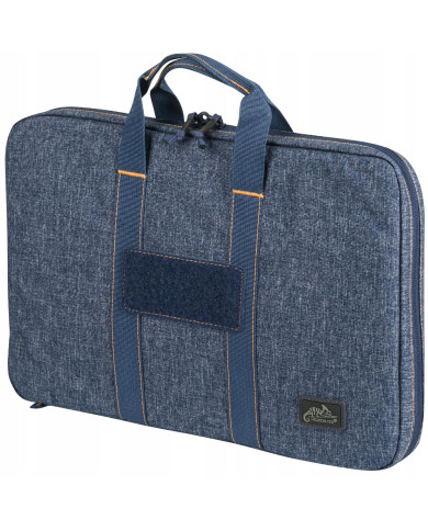 POKROWIEC HELIKON DOUBLE PISTOL WALLET NYLON MELANGE BLUE ONE SIZE MO-DWP-NL-M2