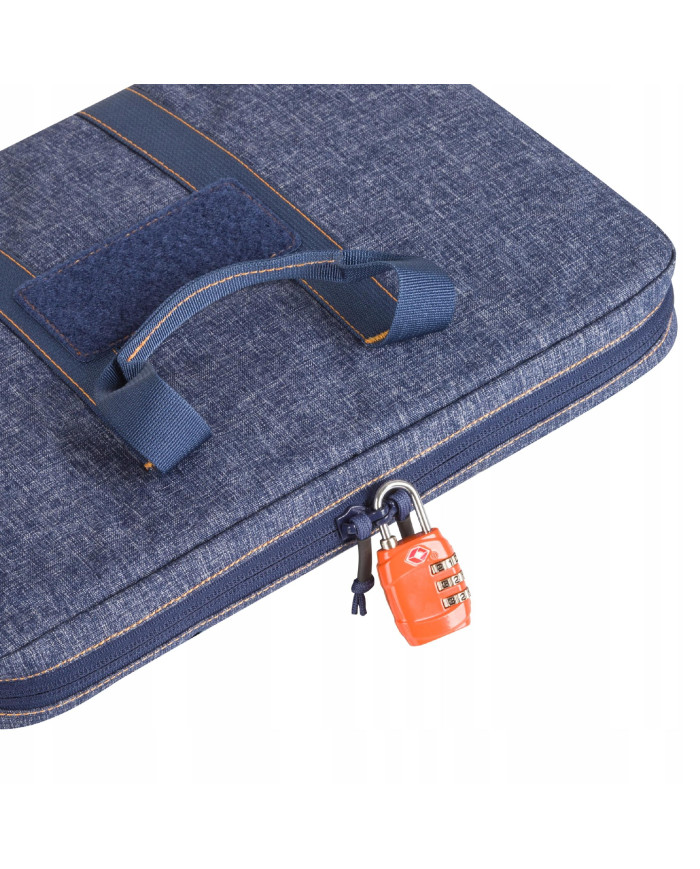 POKROWIEC HELIKON DOUBLE PISTOL WALLET NYLON MELANGE BLUE ONE SIZE MO-DWP-NL-M2