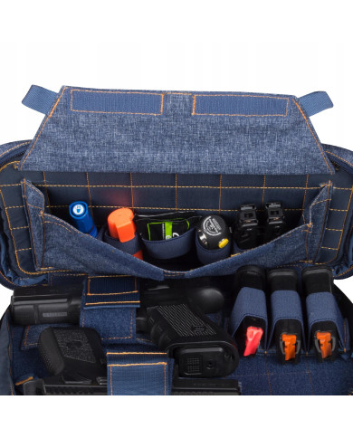 POKROWIEC HELIKON DOUBLE PISTOL WALLET NYLON MELANGE BLUE ONE SIZE MO-DWP-NL-M2