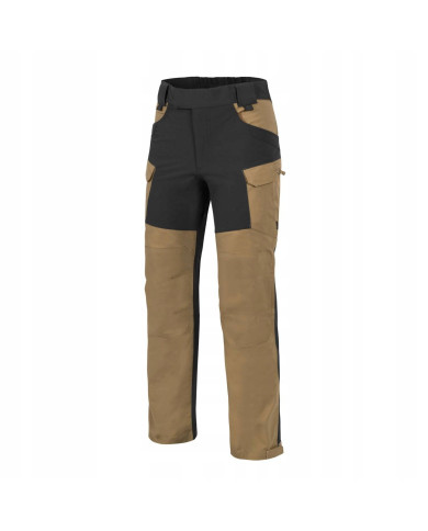 SPODNIE HELIKON HYBRID OUTBACK PANTS DURA CANVAS COYOTE/CZARNY XL/REGULAR A SP-HOP-DC-1101A-B06